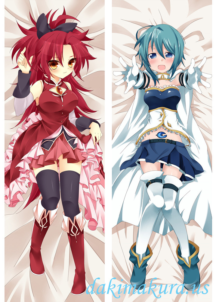 Kyoko Sakura and Sayaka Miki - Mahou Shoujo Madoka Magica Anime Dakimakura Japanese Hugging Body Pillow Cover